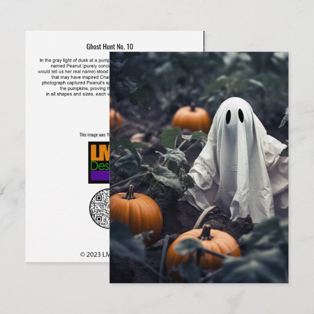 Ghost Hunt No. 10 Thank You Card (Front/Back)