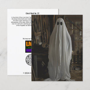 Ghost Hunt No. 22 Thank You Card