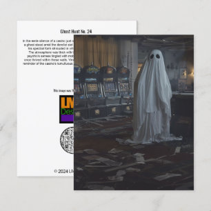 Ghost Hunt No. 24 Thank You Card