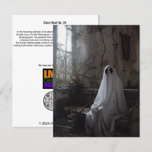 Ghost Hunt No. 26 Thank You Card