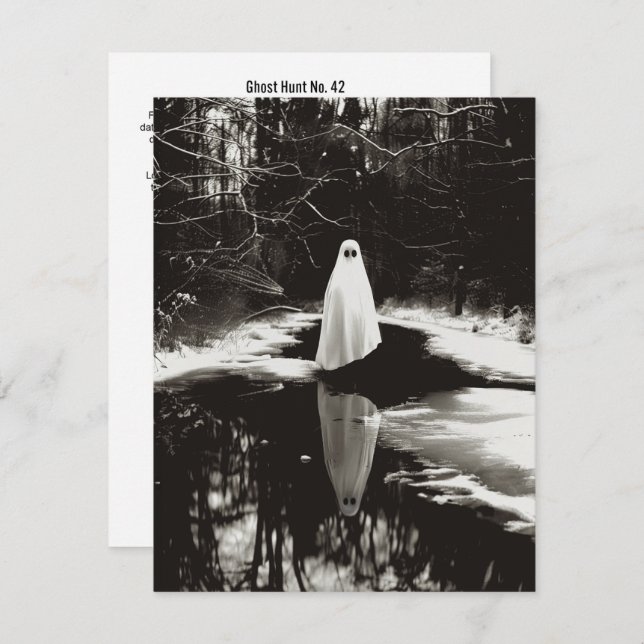 Ghost Hunt No. 42 Thank You Card (Front/Back)