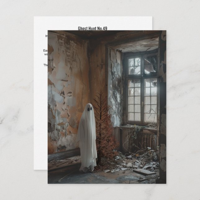 Ghost Hunt No. 49 Thank You Card (Front/Back)
