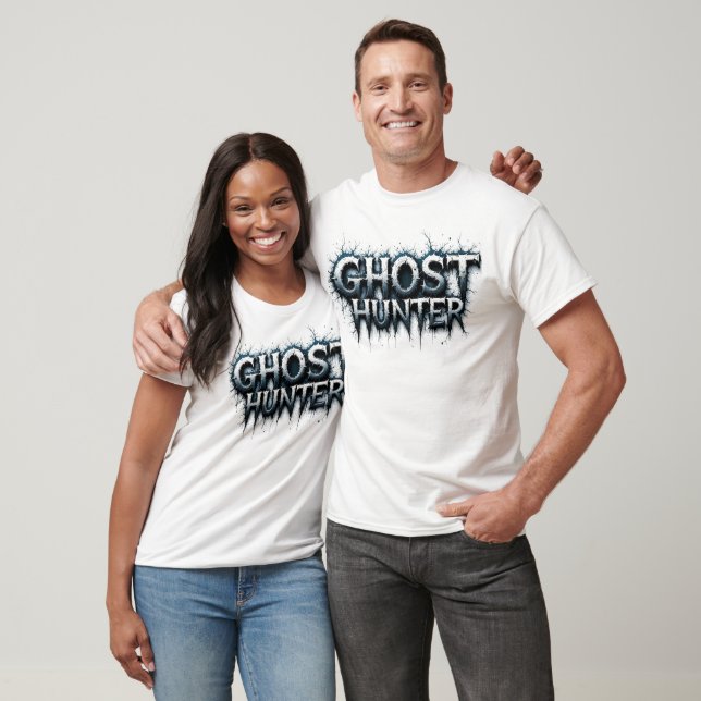 Ghost Hunter Dark Gothic Paranormal  T-Shirt (Unisex)