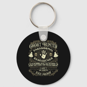 Ghost Hunter - Ghost Hunting Halloween Paranormal Key Ring