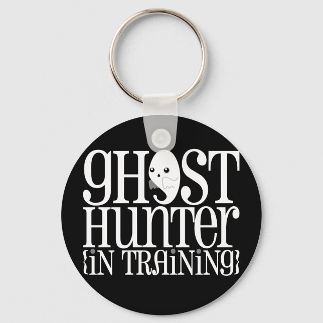 Ghost Hunter (In Training) Key Ring (Front)