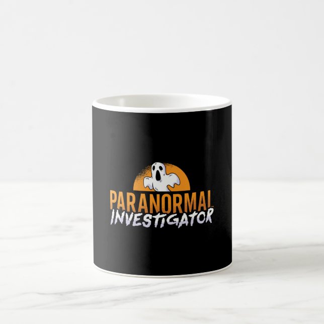 Ghost Hunter Paranormal Investigator Ghost Hunting Coffee Mug (Center)