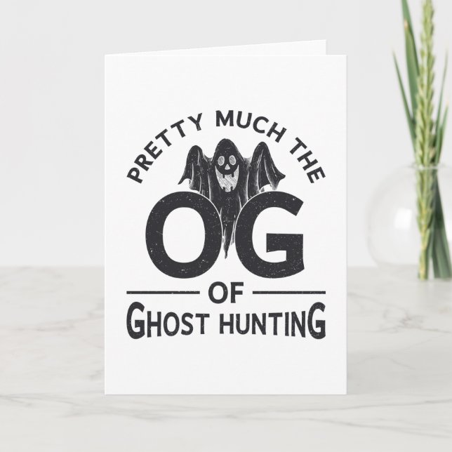 Ghost Hunter Pretty Much The OG Ghost Hunting Card (Front)