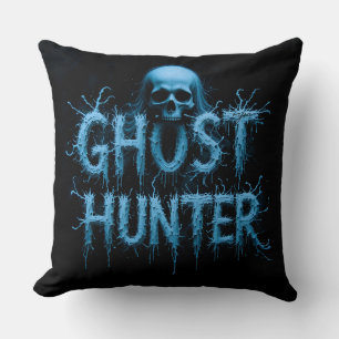 Ghost Hunter Skull Cushion