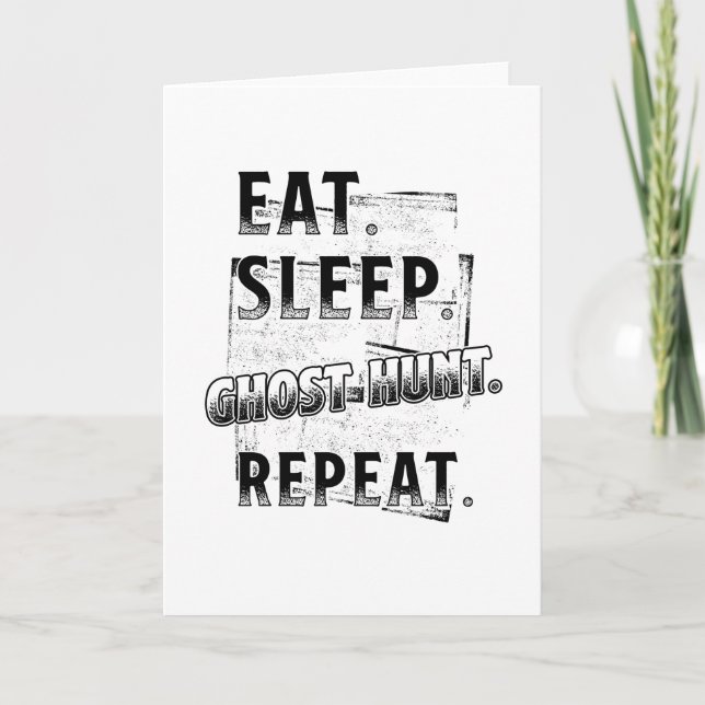 Ghost Hunters Card (Front)