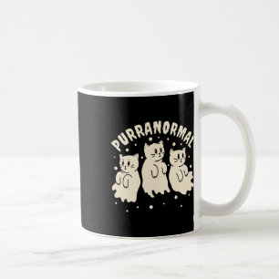 Ghost Hunting Cat Paranormal Investigator Ghost Re Coffee Mug