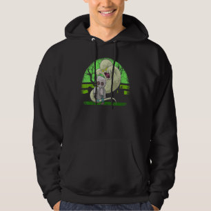 Ghost Hunting  Halloween Scary Boo Spooky Vibes Se Hoodie