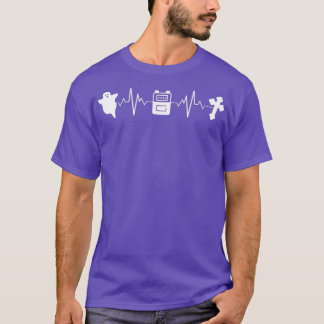 Ghost Hunting Heartbeat T-Shirt