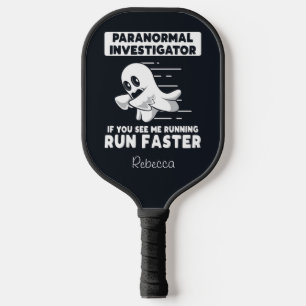 Ghost Hunting Paranormal Investigator Personalised Pickleball Paddle