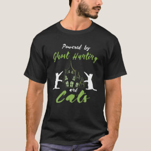 Ghost Hunting Shirt Funny Cat Lover Ghost Hunter P