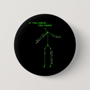 Ghost Hunting Sls Camera Stick Man Novelty Spooky  6 Cm Round Badge