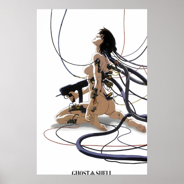 Ghost in a Shell Anime Poster - Official Art (Front)