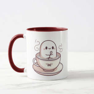 Ghost in a Teacup Mug
