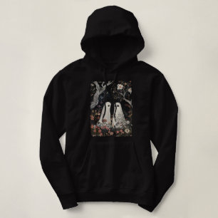 Ghost In The Flower Forest Halloween Spooky Season Hoodie