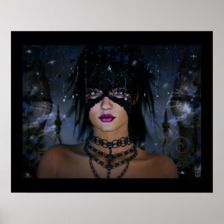 Ghost in the garden poster