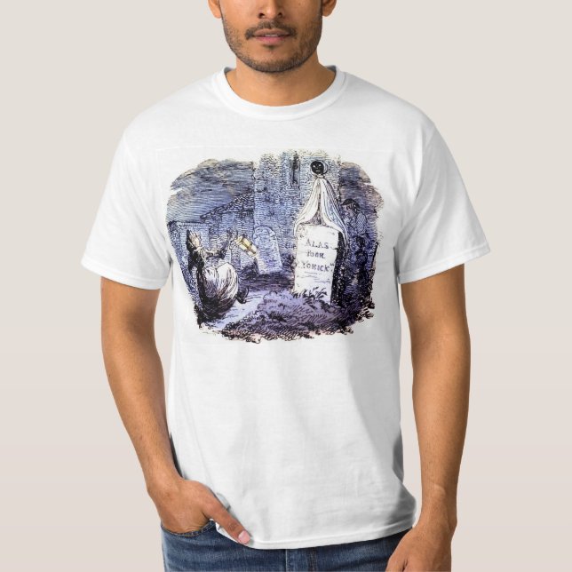 Ghost in the graveyard T-shirt (Front)