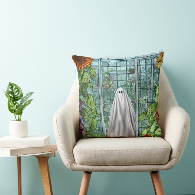 Ghost in the Greenhouse Cushion (Chair)