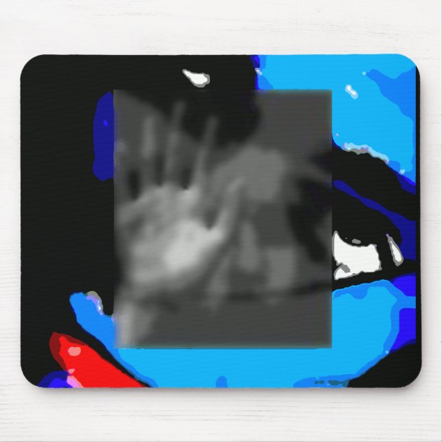 Ghost in the Machine Mousepad (Front)