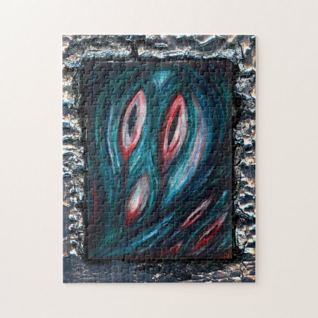 Ghost Jigsaw Puzzle (Vertical)