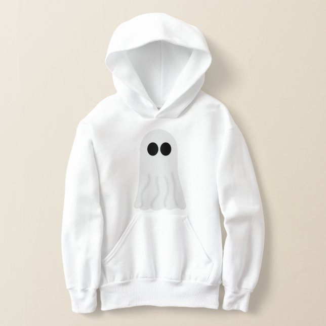 Ghost Kids Pull Over Hoodie (Laydown)