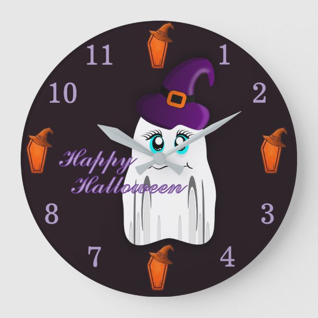 Ghost  large clock (Front)