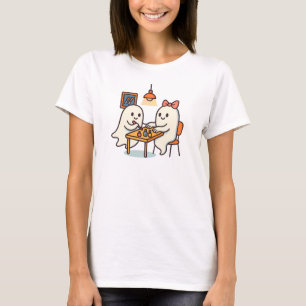 Ghost Manicure Cute Halloween for Nail Artists T-Shirt