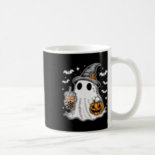 Ghost Milktea Ghost Drinking Bubble Tea Coffee Mug