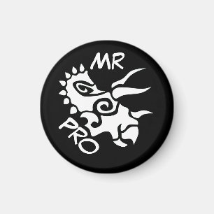 Ghost Mister Pro Triceratops Skilled Ancient Magnet