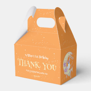 Ghost Moon Spooky One Boy Halloween 1st Birthday Favour Box