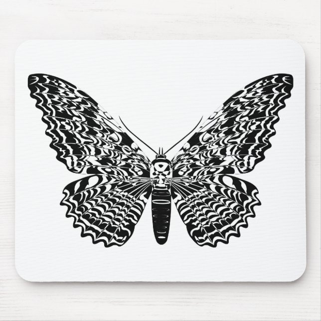 Ghost moth mouse pad (Front)