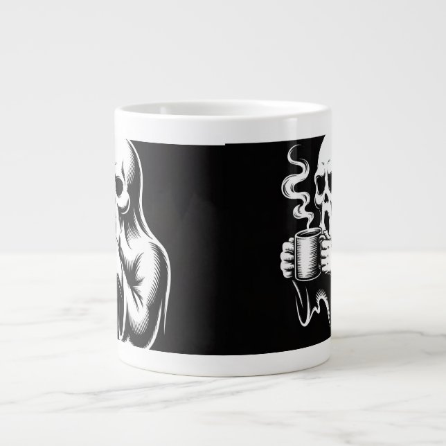 Ghost Mug Art Design – Spooky Cute Halloween  (Front)