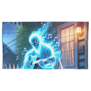 Ghost Musician Pillowcase