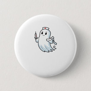 ghost nurse Classic T-Shirt_1 6 Cm Round Badge