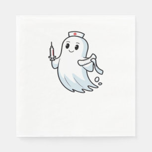 ghost nurse Classic T-Shirt_1 Napkin