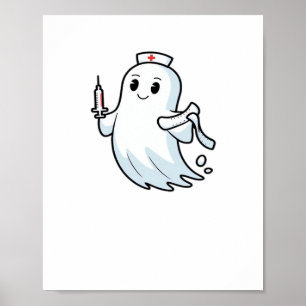 ghost nurse Classic T-Shirt_1 Poster