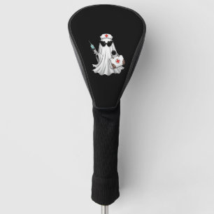 Ghost Nurse Halloween Golf Head Cover