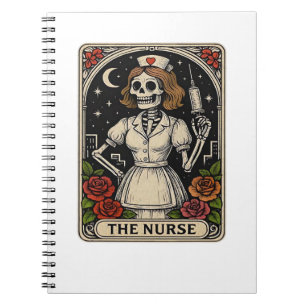 Ghost Nurse  Spookily Caring and Whimsically Haunt Notebook