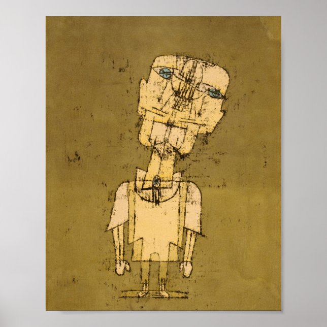 Ghost of a Genius by Paul Klee Poster (Front)