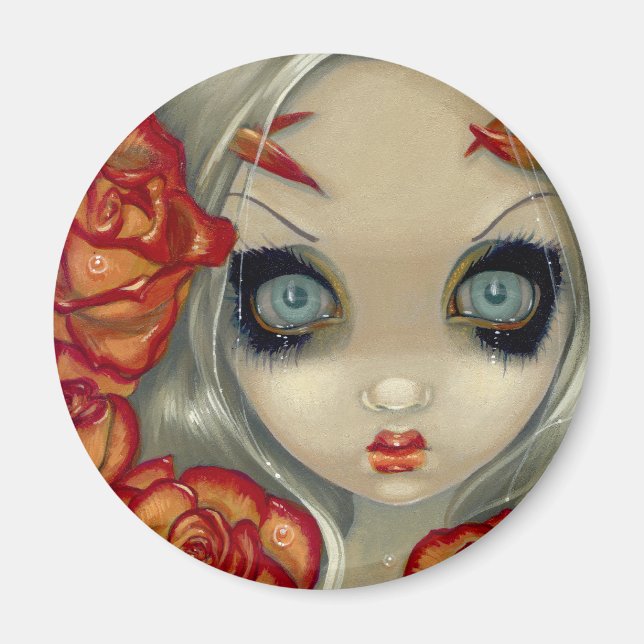 "Ghost of a Rose" Magnet (Front)