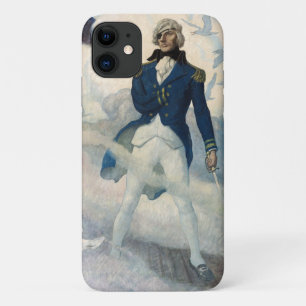 Ghost of Admiral Nelson by Newell Convers Wyeth iPhone 11 Case