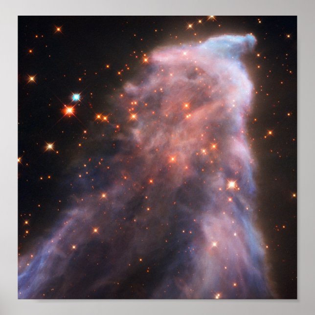 Ghost of Cassiopeia Nebula Poster (Front)