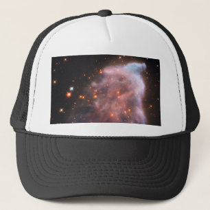 Ghost of Cassiopeia Nebula Trucker Hat