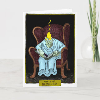 ghost of christmas past holiday card