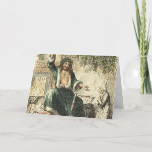 Ghost of Christmas Present Holiday Card