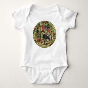 Ghost of Christmas Present Illustration Scrooge Baby Bodysuit