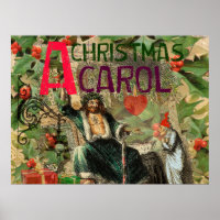 Ghost of Christmas Present Illustration Scrooge